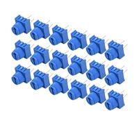 Lot de 20 potentiomètres de garniture 1 K, 10 K, 50 K, 100 K Ohm avec bouton bleu pour un réglage précis de la rotation à 270 degrés dans les projets de robotique Arduino