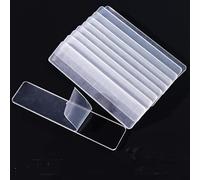 Lot de 20 présentoirs en acrylique transparent pour nail art