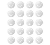 Lot de 20 protections de prise européenne à 2 broches pour prise électrique à l'épreuve des bébés, utilisation à domicile ou au bureau