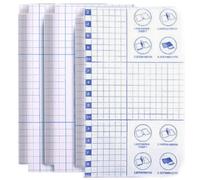 Lot de 20 protège-cahiers autocollants - Film de protection imperméable et transparent - Format A4 (transparent, A4-1)