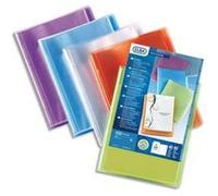 Lot de 20 Protège-documents personnalisable POLYVISION 40 vues, 20 pochettes . Coloris assortis G