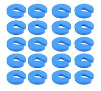 Lot de 20 protège-doigts pour porte de bébé - Doux - Empêche les blessures dues aux pincements de doigts, les claquements de portes et les enfants ou les animaux de compagnie de se verrouiller dans