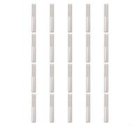 Lot de 20 raccords de balustrade invisibles de 0,3 cm | Design caché, aspect sans couture, s'adapte aux câbles de 0,3 cm, idéal pour les terrasses modernes, finition esthétique