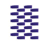 Lot de 20 raccords de tuyau d'aspiration bleus pour aspirateur Dyson V7, V8, V10, V11