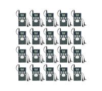 Lot de 20 Radios Portables PR13 Stéréo FM DSP avec Horloge Numérique pour L'Animation de Conférences et de Formations à L'Église
