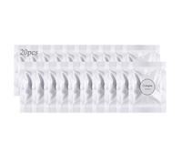 Lot de 20 recharges de désodorisants de voiture, comprimés de parfum de voiture, clips de rechange pour grille d'aération de voiture