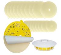 Lot de 20 recharges de rechange pour pièges à puces (sans piège) | Disques adhésifs de 12 cm pour punaises de lit et insectes | Compatible avec pièges à puces pour appartement, cuisine, jardin
