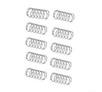 Lot de 20 ressorts de rechange pour bobine de tête de débroussailleuse FS44, FS55, FS80-FS130, KM55-KM130 & 25-2, ressort en métal de 38 mm, argenté, lot de 20 (non compatibles)