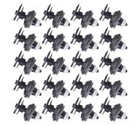 Lot de 20 rivets de fixation pour garniture de portière de voiture Ford pour Focus C Max et Kuga MK1 Plastique Nylon Push In Type 1257376 W709004S300