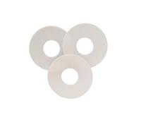 Lot de 20 rondelles plates blanches for étanchéité, joints PTFE de type O, épaisseur 2-3 mm, entretoises en plastique, diamètre extérieur 24-30 mm(30x20x2 mm)