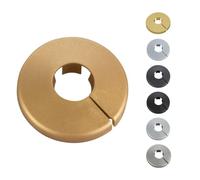 Lot de 20 rosaces de recouvrement pour tubes et barres de tous types - Fabriqué en Allemagne - Couleurs de qualité supérieure avec fermeture à clip brevetée - Montage facile pour tube de diamètre 12
