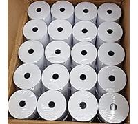 Lot de 20 rouleaux de papier thermique de qualité supérieure 80 x 80 mm pour imprimante Epson Citizen Toshiba Star TSP TH243 CBM232 CBM233 CBM233 CBM253