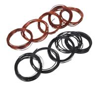Lot de 20 rouleaux fil fer flexible en aluminium for bonsaï, for façonner les arbres, jardiner, fabriquer des bijoux Pour Jardinage DIY