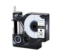 Lot de 20 ruban compatibles Dymo D1 45013 Noir sur Blanc 12 mm | 7 m S0720530 Ruban d'étiquettes compatible avec Dymo Label Manager 160 210D 260P 280 360D 420P Label Point Label Writer