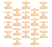 Lot de 20 rubans correcteurs d'orteils respirants pour expansion des orteils vers l'extérieur assurant la sécheresse Application facile Patchs en coton
