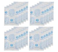 Lot de 20 sachets de gel de silice, sachets de gel de silice, sac déshydratant, perles déshydratantes réutilisables, absorbeurs d'humidité pour garder les vêtements, chaussures, articles en cuir et
