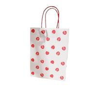 Lot de 20 sachets en papier kraft à fleurs for emballer des bonbons, friandises, cadeaux, d'anniversaire, fêtes d'enfants et mariages(Color 1,21x11x27cm)