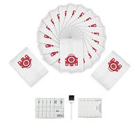 Lot de 20 sacs à poussière 3D Airclean de rechange pour Miele FJM Compact C2 Compact C1 Complete C1 S241 S290 S300i S500 S700 S4 S6 Series avec 5 filtres de protection moteur et 5 filtres AirClean