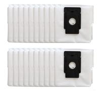 Lot de 20 sacs à poussière de filtration multicouches pour aspirateurs MEDION X50 SW et Beko VRR80214VB, conception de grande capacité pour contenir plus de débris et maintenir un environnement