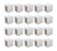 Lot de 20 sacs à poussière pour Ultenic T10 et Elite Robot Aspirateur 4 couches Grande Capacité Non Tissé