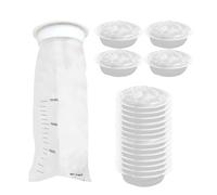 Lot de 20 sacs anti-nausées - Pour vomissements, omésis - Pour voyage en voiture - Sacs étanches pour les nausées, les troubles matinaux, le mal de mer pour la famille et les patients