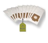 Lot de 20 sacs d'aspirateur compatibles avec ELECTROLUX ES 17, 20 sacs d'aspirateur + 4 filtres moteur, compatibles avec les sacs d'aspirateur Swirl E60