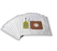 Lot de 20 sacs d'aspirateur compatibles avec Tornado Rolfy 125 + 4 micro-filtres compatibles pour aspirateur Swirl A06