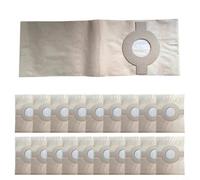 Lot de 20 sacs d'aspirateur en papier pour Karcher FP 202 FP 303, FP 306 Plus, 44 x 16 cm, faciles à installer