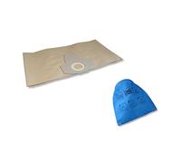 Lot de 20 sacs d'aspirateur Kallefornia K184 + 1 filtre supplémentaire bleu K775 Convient pour Parkside PNTS 1300 B2 en papier et filtre en tissu de rechange Classe de poussière L