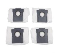 Lot de 20 sacs d'aspirateur pour Cecotec pour Conga pour X50 pour X70 X100 - Lot de 20 sacs filtrants en non-tissé multicouche avec filtre de protection du moteur pour aspirateur robot JONR X1 MAX