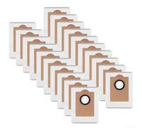 Lot de 20 sacs de rechange pour aspirateur Lefant pour robot M3 Max 3,5 l - Grande capacité - Compatible avec station de vidange automatique