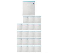 Lot de 20 sacs d'emballage sous vide pour filament d'impression 3D, réutilisables, résistants à l'humidité, pour PLA pour PETG nylon fibre de carbone bobines de 1 kg, 300 x 340 mm, compatible avec ABS