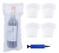 Lot de 20 Sacs Gonflables pour Bouteille de Vin - Protection et Transport avec Coussin d'Air - Sacs à Bulles pour Voyage