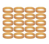 Lot de 20 sangles élastiques en caoutchouc pour fixation de snowboard - Kit de réglage pour sports de plein air - Améliore la sécurité et le plaisir pour le ski et le snowboard