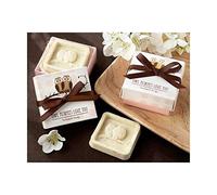 Lot de 20 savons aromatiques hiboux dans une boîte cadeau - Détails originaux pour invitations de mariage, cadeaux communions et anniversaires d'enfants