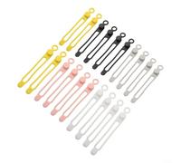 Lot de 20 serre-câbles pratiques en silicone conçus pour gérer en toute sécurité vos câbles et fils