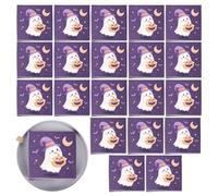Lot de 20 serviettes de cocktail en papier pour Halloween, décoration de table, , fantôme, chauve-souris, fournitures de fête d'Halloween pour dessert, déjeuner, dîner