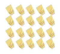 Lot de 20 serviettes de gommage en polyester à séchage rapide pour un renouvellement doux de la peau et une utilisation en voyage Élimination efficace des peaux mortes