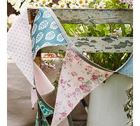 Lot de 20 serviettes de table marocaines géométriques bleues | Serviettes audacieuses et recyclables pour découpage, vaisselle de fête jetable et écologique pour l'été, anniversaire