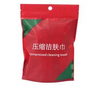 Lot de 20 serviettes de toilette compressées en coton compressé, légères et très absorbantes, emballées individuellement pour la plage, le camping en plein air