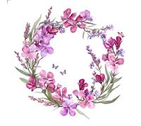 Lot de 20 serviettes en papier, 33 x 33 cm, 3 couches, de qualité supérieure et durables, jetables, à motif, motif d'épilogne, pour fête, quotidien