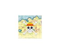 Lot de 20 serviettes en papier 33x33cm One Piece - Multicolore