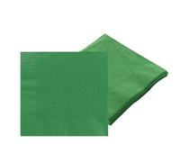 Lot De 20 Serviettes En Papier Jetables Carrées Double Épaisseur Pour Boissons, Déjeuners, Boissons, Fête Barbie, Mariage, Noël, Fête À Thème Arc-En-Ciel, Vert-32CM