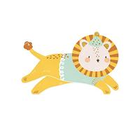 Lot de 20 serviettes en papier Motif lion 16 x 10 cm