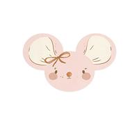 Lot de 20 serviettes en papier pour souris 16 x 10 cm