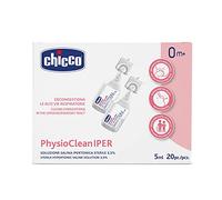 Lot de 20 solutions de sel de cuisine « PHYSIOCLEAN » 5 ml