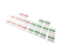 Lot de 20 solutions d'étalonnage de pH-mètre poudre tampon 4,01 6,86 9,18 Kit de test standard pour pH-mètres électroniques Précision de mesure de laboratoire