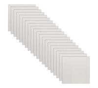 Lot de 20 stickers muraux 3D en mousse souple pour cuisine, chambre à coucher, salon (blanc)