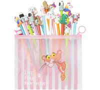 Lot De 20 Stylos De Dessin Animé,1 Trousse À Crayons,Crayons Animaux De Dessin Animé,Ensemble De Stylos Gel Mignons,Stylos Signatures,Ensemble De Papeterie Pour Enfants,Cadeaux De