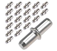 Lot de 20 Support Etagere,Consoles et Taquets pour étagères Taquet Etagere Cheville Support Etagere,Fixation Etagere Supports D'étagères à Brancher pour Meubles,Armoires,Supports D'étagères-5x16mm